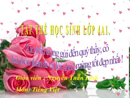 Bài giảng Tiếng Việt Lớp 4 - Bài 11A: Có chí thì nên (Tiết 1) - Năm học 2018-2019 - Nguyễn Tuấn Linh