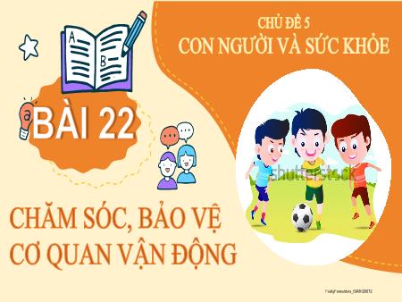 Bài giảng Tự nhiên và xã hội Lớp 2 Sách KNTT - Chủ đề 5, Bài 22: Chăm sóc, bảo vệ cơ quan vận động