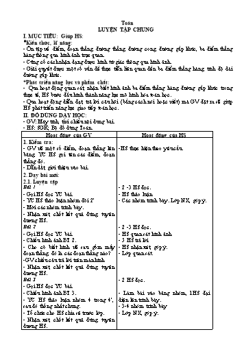 Giáo án Toán Khối 2 Sách KNTT - Tuần 15