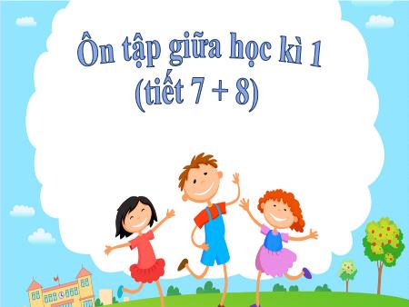 Bài giảng Tiếng Việt 2 (Kết nối tri thức) - Tuần 9, Ôn tập giữa học kì 1 - Nói và nghe (Tiết 7+8)