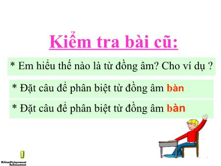 Bài giảng Tiếng Việt 5 - Tuần 6, Luyện từ và câu: MRVT Hữu nghị - Hợp tác