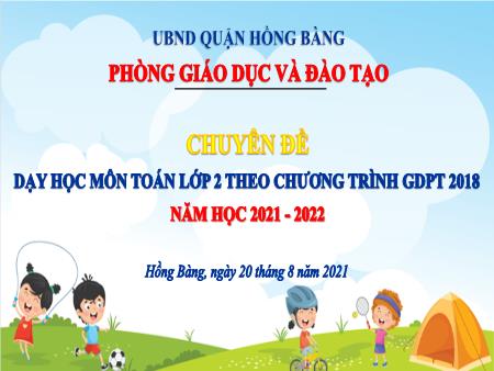 Bài giảng Toán 2 - Bài: Số hạng - Tổng