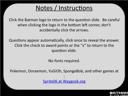 PPT Trò chơi Khởi động - Bomb Game (Tiếng Anh)