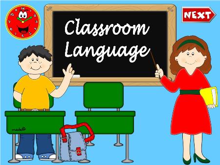 PPT Trò chơi Khởi động - Classroom Language (Tiếng Anh)