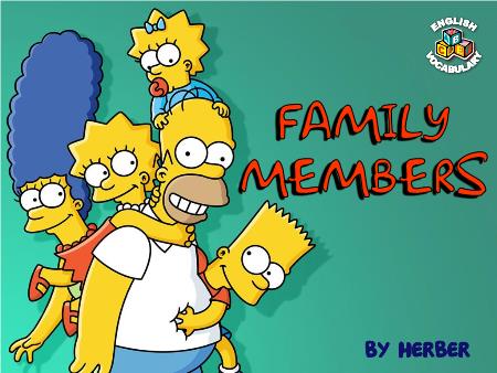 PPT Trò chơi Khởi động - Family Member (Tiếng Anh)